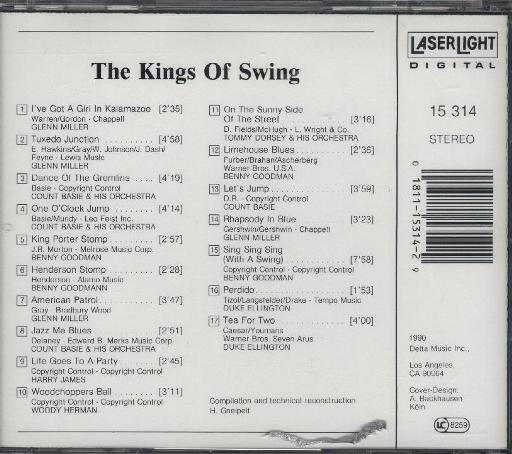 Various Artists - The Kings Of Swing - Click Image to Close